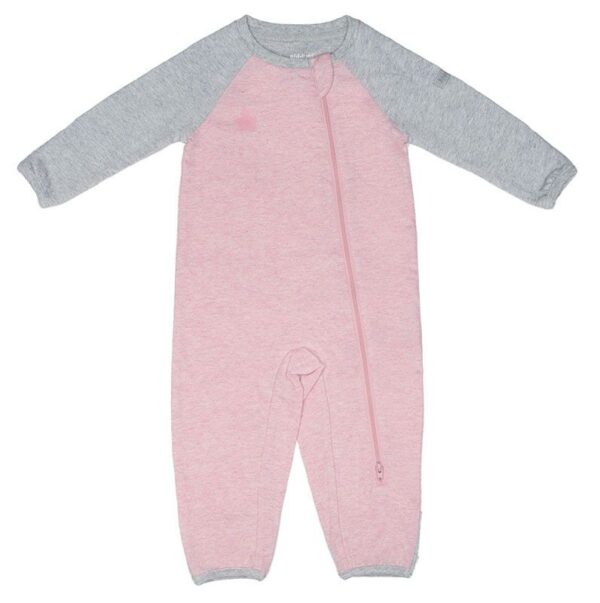 Raglan Collection - Strampler Baumwolle (Bio) - Dogwood Pink