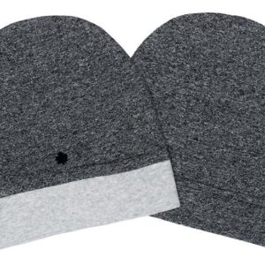 Raglan Collection - Babymütze Baumwolle (Bio) 2er Pack - Graphit Black