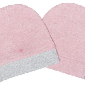 Raglan Collection - Babymütze Baumwolle (Bio) 2er Pack - Dogwood Pink