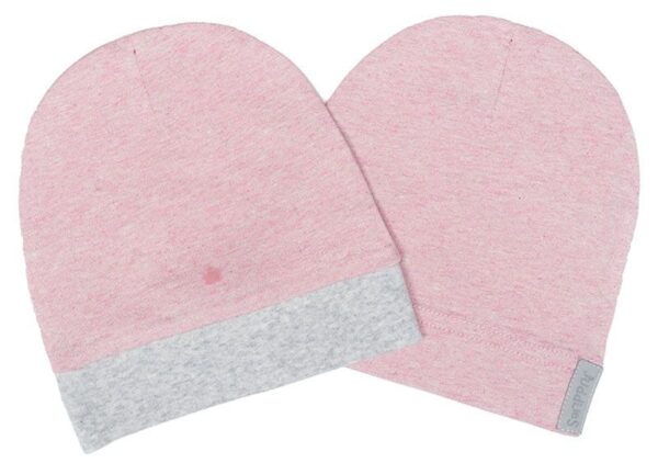 Raglan Collection - Babymütze Baumwolle (Bio) 2er Pack - Dogwood Pink