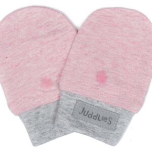 Raglan Collection - Kratzfäustlinge Baumwolle (Bio) / Dogwood Pink (0-3 M)