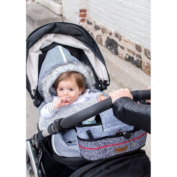Fußsack „Salt & Pepper Grey“ ❄️ – Juddlies – Bild 2
