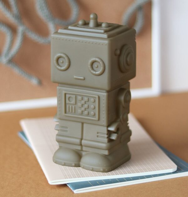Spardose / Roboter / Braun – Bild 3