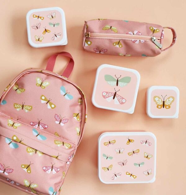 Lunchbox / 4er Set / Schmetterlinge – Bild 3