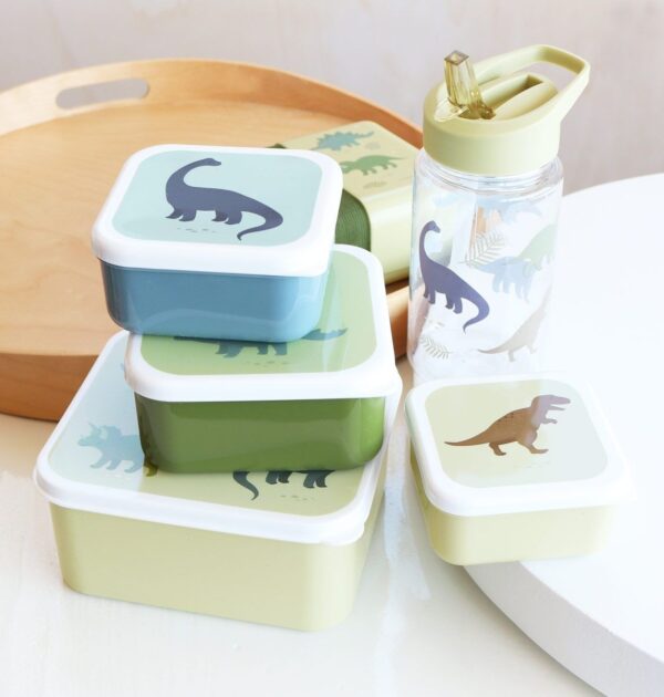 Lunchbox / 4er Set / Dinosaurier – Bild 4