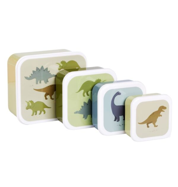 Lunchbox / 4er Set / Dinosaurier – Bild 5