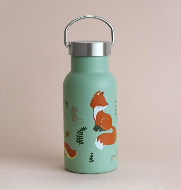 Trinkflasche - Edelstahl / Waldfreunde – Bild 5
