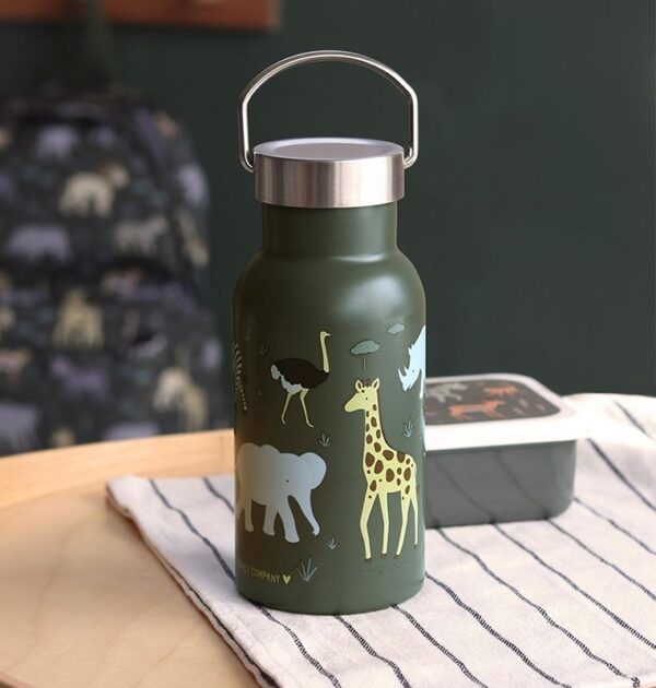 Trinkflasche - Edelstahl / Savanne – Bild 4