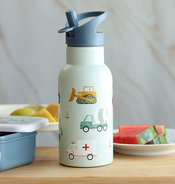 Trinkflasche - Edelstahl / Fahrzeuge – Bild 2