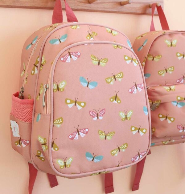 Rucksack mit Isolierfach / Schmetterlinge – Bild 3