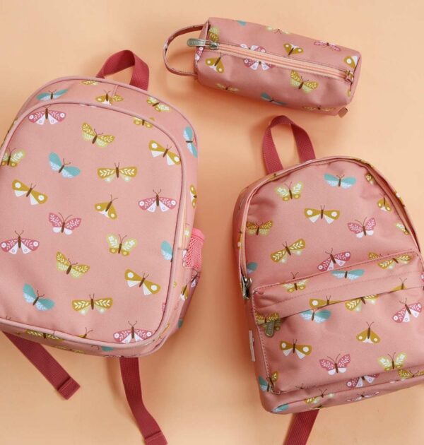 Rucksack mit Isolierfach / Schmetterlinge – Bild 5