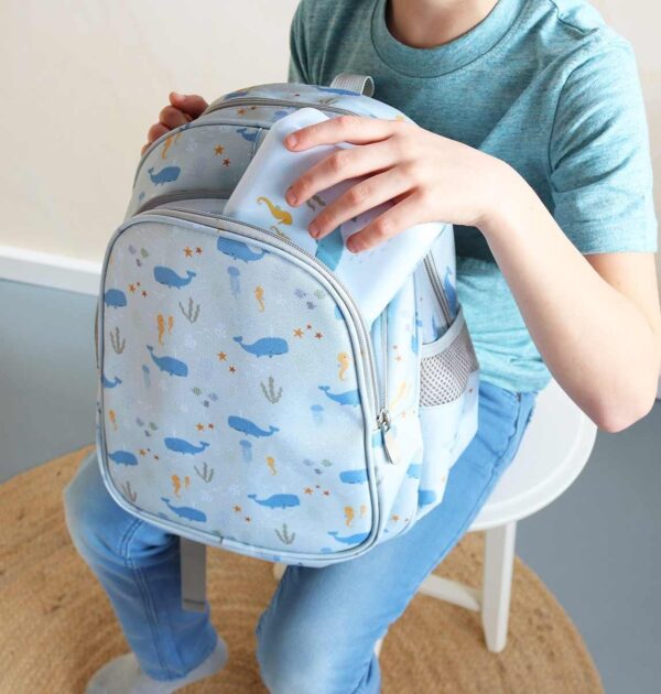 Rucksack mit Isolierfach / Ozean – Bild 4