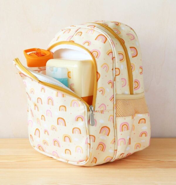Rucksack mit Isolierfach / Regenbogen – Bild 3