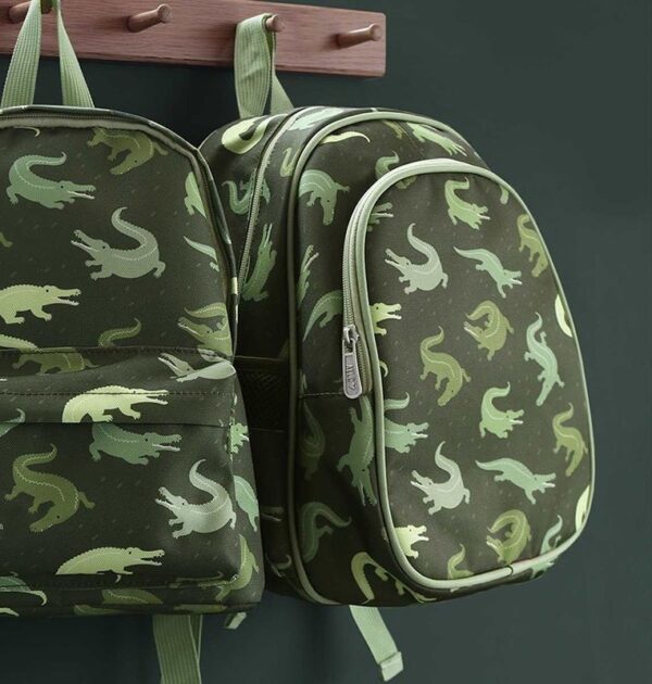 Rucksack mit Isolierfach / Krokodil – Bild 5