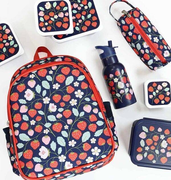 Rucksack mit Isolierfach / Erdbeeren – Bild 4