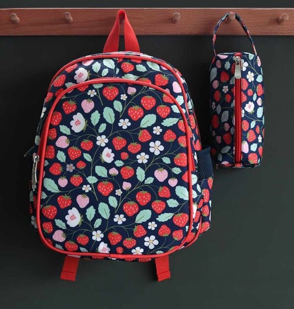 Rucksack mit Isolierfach / Erdbeeren – Bild 5