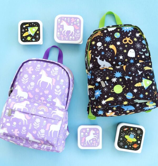 Rucksack mit Isolierfach / Einhorn – Bild 4