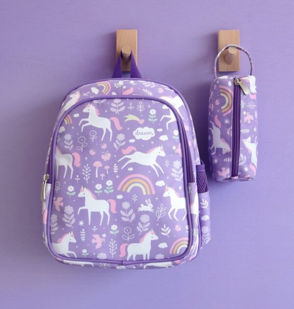 Rucksack mit Isolierfach / Einhorn – Bild 5