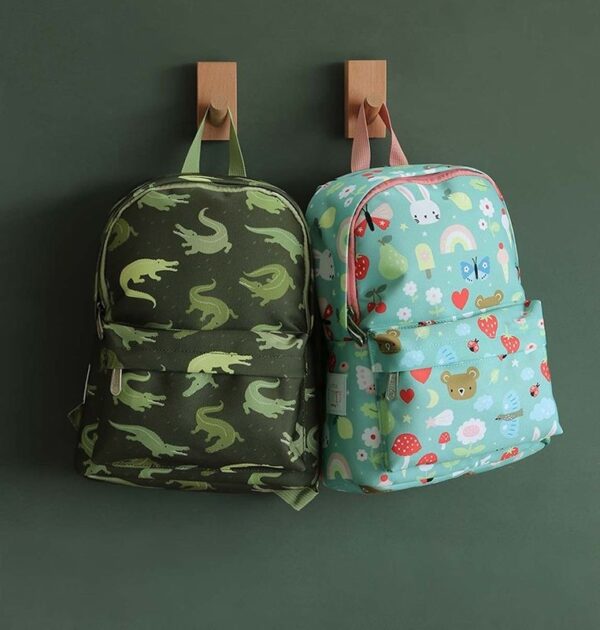 Kleiner Rucksack / Krokodil – Bild 3