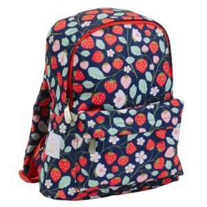 Kleiner Rucksack / Erdbeeren
