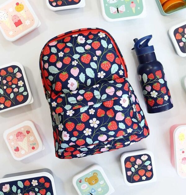 Kleiner Rucksack / Erdbeeren – Bild 4