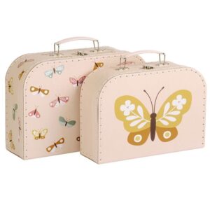 Dieses Köfferchen Set dient zur Aufbewahrung für allerlei Schätze.