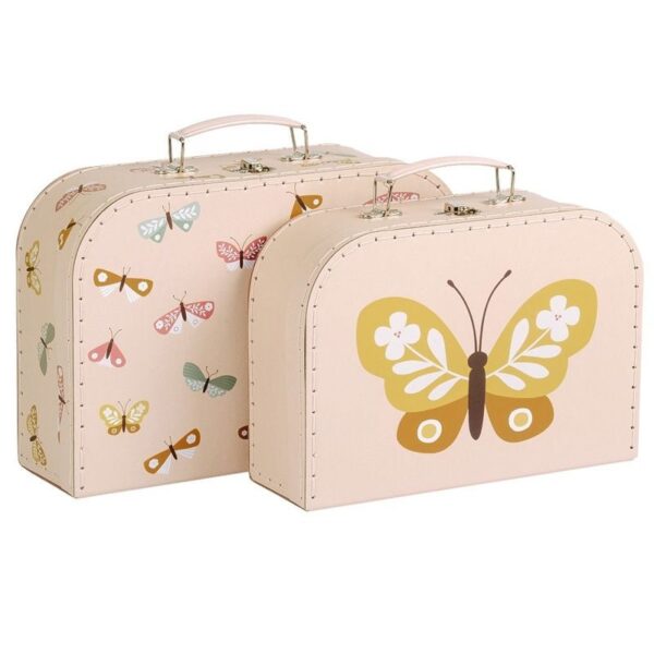 Dieses Köfferchen Set dient zur Aufbewahrung für allerlei Schätze.