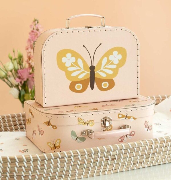 Köfferchen / 2er Set „Schmetterlinge“ 🦋 – A Little Lovely Company – Bild 5