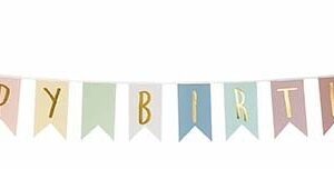 Wimpelkette Happy Birthday