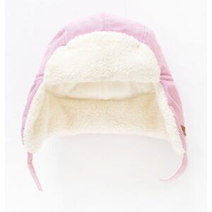 Mütze Herringbone Pink