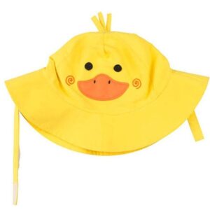 Süßer Sonnenhut mit Enten Motiv.