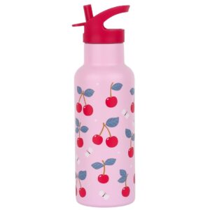 Trinkflsche 500ml - Edelstahl Kirschen