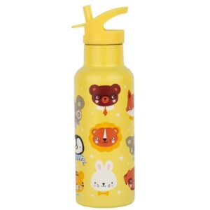 Trinkflasche 500ml - Edelstahl / Tierfreunde