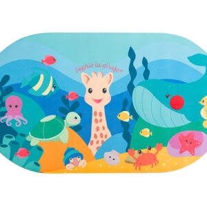 Diese Badematte sorgt für ein sicheres baden ihres Kindes,sie zeigt an wenn das Wasser zu heiß ist und ist rutschfest.