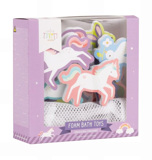 Mit dem Badespielzeug "Einhorn" tauchen ihre Kleinen in eine Fantasiewelt ab.