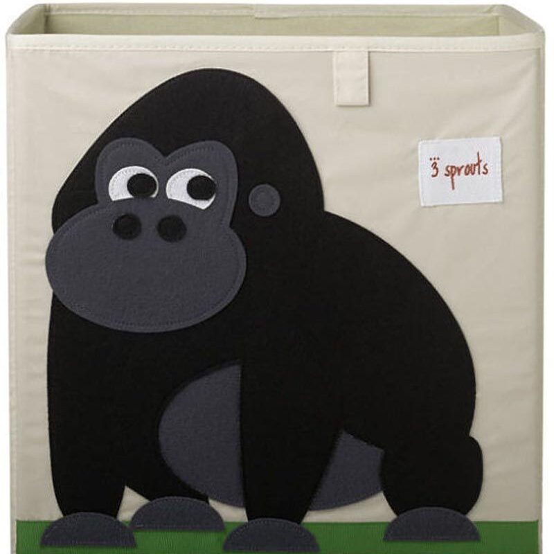 Aufbewahrungsbox für Kinderzimmer / faltbar / Gorilla