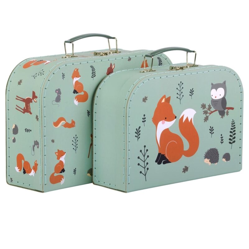 Dieses Köfferchen Set ist die ideale Aufbewahrungsmöglichkeit für Schätze ihrer Kleinen.