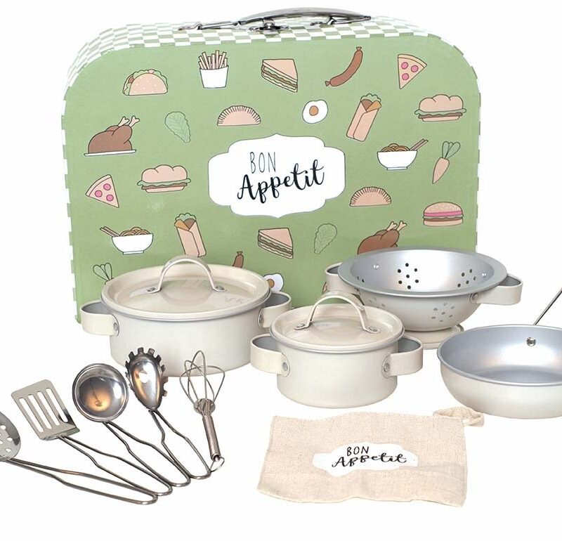 Kinderkoffer Küchenset