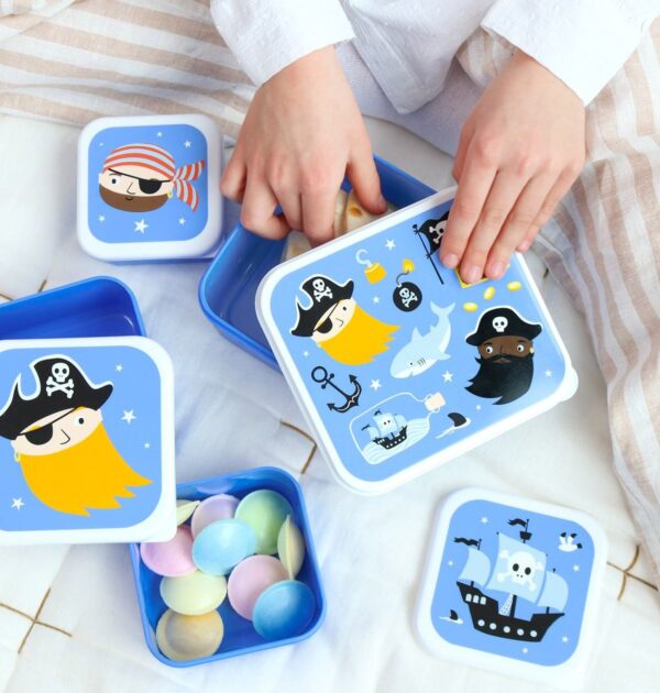 Lunchbox / 4er Set / Piraten – Bild 4