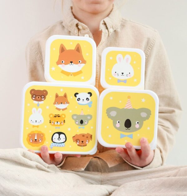 Lunchbox / 4er Set / Tierfreunde – Bild 4