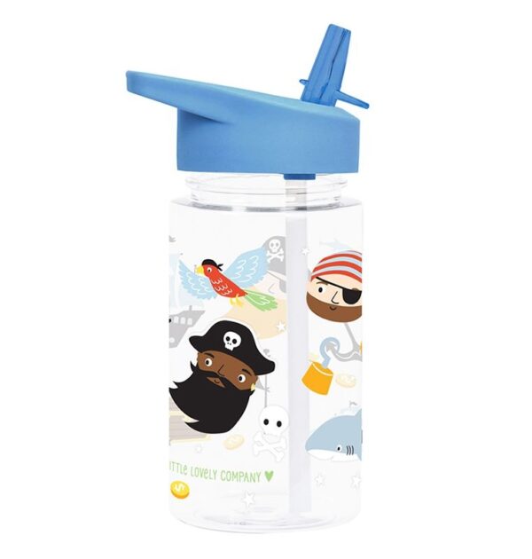 Diese Trinkflasche, mit Piratenmotiv, versorgt ihre kleinen Abenteurer immer bestens.